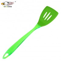 Silicone Slotted Turner Home Used Kitchen Utensils Food Grade Frying Turner