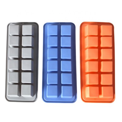 Odor Free Reusable 12 Cubes Silicone Ice Cube Tray Ice Mould Ice Maker