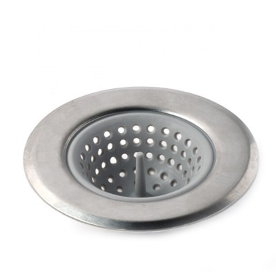 Silicone Sink Strainer Pouring Strainer Drain Filter Basket for Kitchen Bathroom