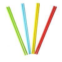 Non Slip Dishwasher Safe Reusable Premium 2 Pcs Silicone Chopsticks