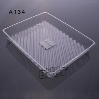 A134 Bakest wholesale design transparent plastic food tray box