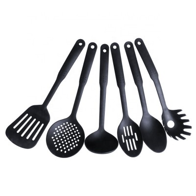 6 Pcs Nylon Kitchen Utensil Set Nylon Kitchen Accessories with Spoon Ladle Spaghetti Server