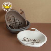 Household The Sink Colander Bowl-shaped Draining Basket Kitchen Racks