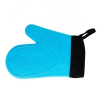 Heat Resistant Silicone Cotton Gloves BBQ Glove Non Slip Potholders Gloves