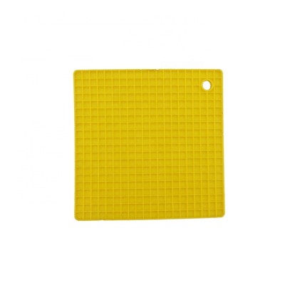 Square Shaped Silicone Pot Holder Silicone Trivet Mat