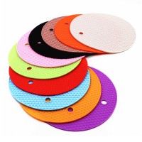 Silicone Rubber Trivet Mat for Hot Pan,Silicone Pot Pads Counter Mat, Heat Resistant Table Placemats