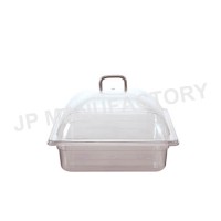 Kitchen Tool Plastic Half Size Food Pan Lid with handle