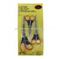 3Pcs stainless steel scissors set