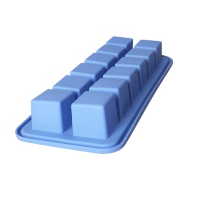 Odor free Easy release 12 cube silicone ice cube trays