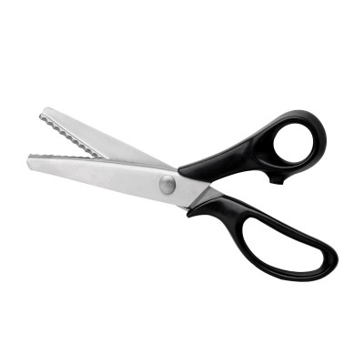 Fabric Decorative Edge Pinking Shears Scissors with triangle teeth blade