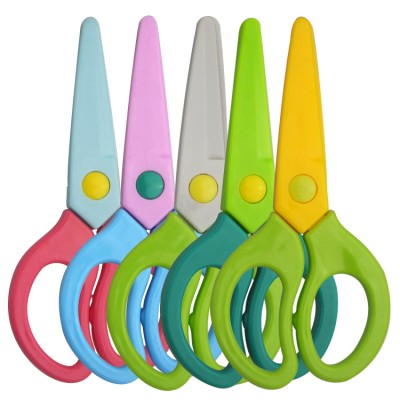 Safe Paper Edging Scissors Colorful Decorative Paper Edge Scissor for Kids