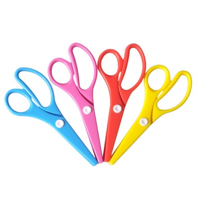 5 1/2" Plastic Safety Scissors for Children