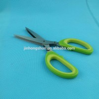 stainless steel 3 blade herb scissors