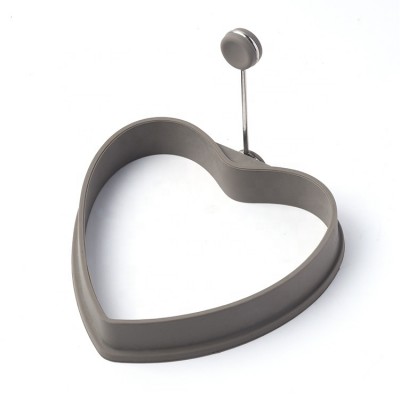 Heart Shaped Silicone Egg Ring Egg Mould Non Stick Pancake Ring