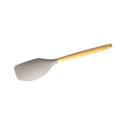 FDA Certificate Food Grade Silicone Spatula with bamboo Handle