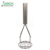 (JYKT-FV117-xx )Hot selling Stainless steel 13'  potato masher