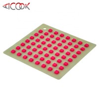 Fashionable table ware non-slip silicone hot pot mat